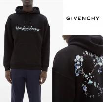 ジバンシー パーカー コピー GIVENCHY スウェット パーカー フーディ フラワー