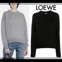 優しい気持ち◇LOEWE ロエベ トレーナー 偽物 Loewe Stitch ニット◇LOEWE...