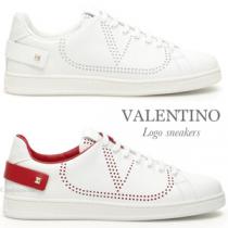 19-20AW VALENTINO ヴァレンティノ スニーカー コピー パンチング ロゴ スニー...