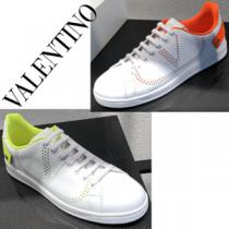 ◆ヴァレンティノ スニーカー コピー◆BACKNET VLOGO NEON SNEAKER◆Vロゴ◆