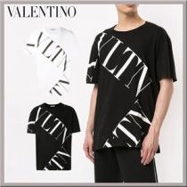 2019AW 新作 VALENTINO ヴァレンティノ Tシャツ コピー マクロVLTNグリッド...