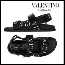 ★VALENTINO★BLACK VLTN STRAP SANDAL★ヴァレンティノ  ガラヴァ...