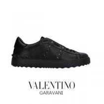 VALENTINO★新作★ヴァレンティノ スニーカー コピー レザーROCKSTUD UNTITLED NOIRスニーカー