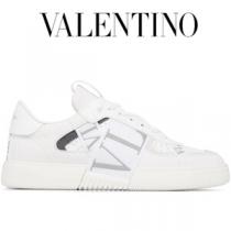 ◆VALENTINO◆VL7N ヴァレンティノ スニーカー 偽物 カーフスキン＆リボン スニーカ...