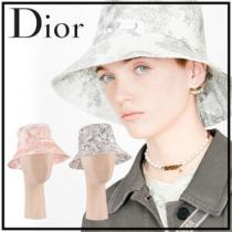 ☆DIOR ディオール キャップ コピー☆ 帽子 ハット バケット 柄 デニム 02TOJ924...