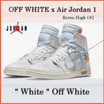 ナイキ オフ ホワイト スニーカー コピー OFF-WHITE NIKE Air Jordan 1 Retro High OG “WHITE”