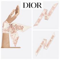 ディオール スカーフ コピー Dior DIORIVIERA トワル ドゥ ジュイ MITZAH ピンク