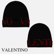 Valentino ヴァレンティノ キャップ コピー メンズ ブラック 新作 ニットキャップ S...