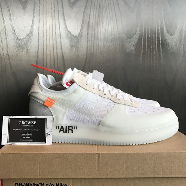 【NIKE】ナイキ オフ ホワイト スニーカー コピー ナイキコラボ Off-White x Air Force 1 Low