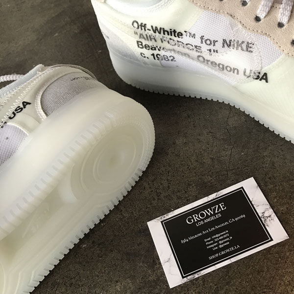 【NIKE】ナイキ オフ ホワイト スニーカー コピー ナイキコラボ Off-White x Air Force 1 Low