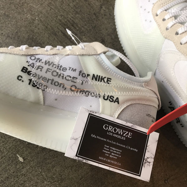 【NIKE】ナイキ オフ ホワイト スニーカー コピー ナイキコラボ Off-White x Air Force 1 Low