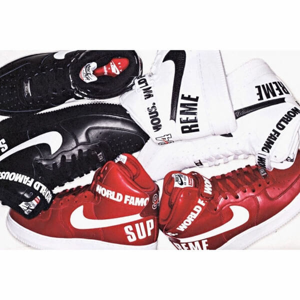 【SUPREME x NIKE】シュプリーム x ナイキ スニーカー コピー 激レア Supreme Air Force 1 High 