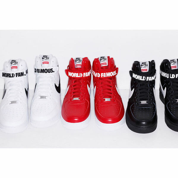 【SUPREME x NIKE】シュプリーム x ナイキ スニーカー コピー 激レア Supreme Air Force 1 High 