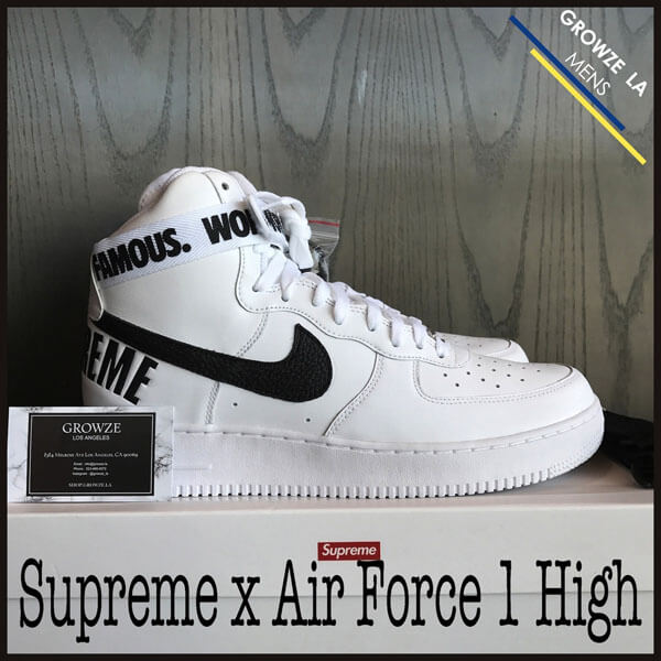 【Nike】シュプリーム x ナイキ スニーカー コピー 激レア Supreme Air Force 1 High 