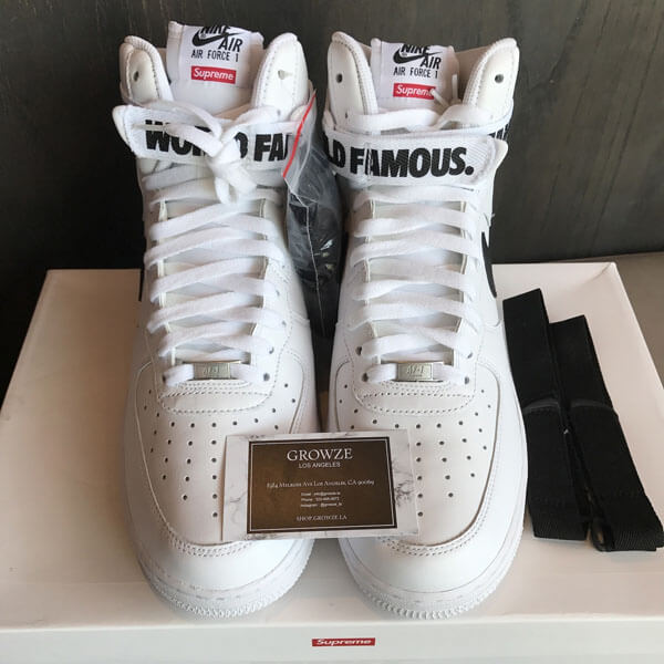 【Nike】シュプリーム x ナイキ スニーカー コピー 激レア Supreme Air Force 1 High 