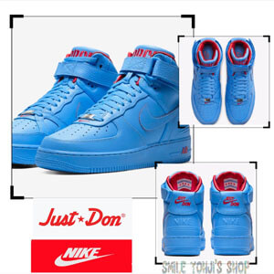 ナイキ エア フォース コピー★日本未入荷★Just Don ×Nike Air Force 1 High “Chicago”