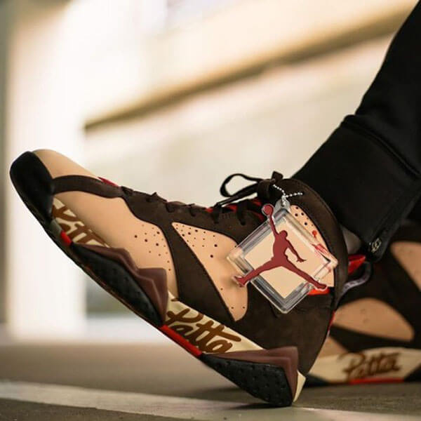 ナイキ エアージョーダン スニーカー コピー 魅惑のコラボ★PATTA × NIKE AIR JORDAN 7 OG SP★ブラウン