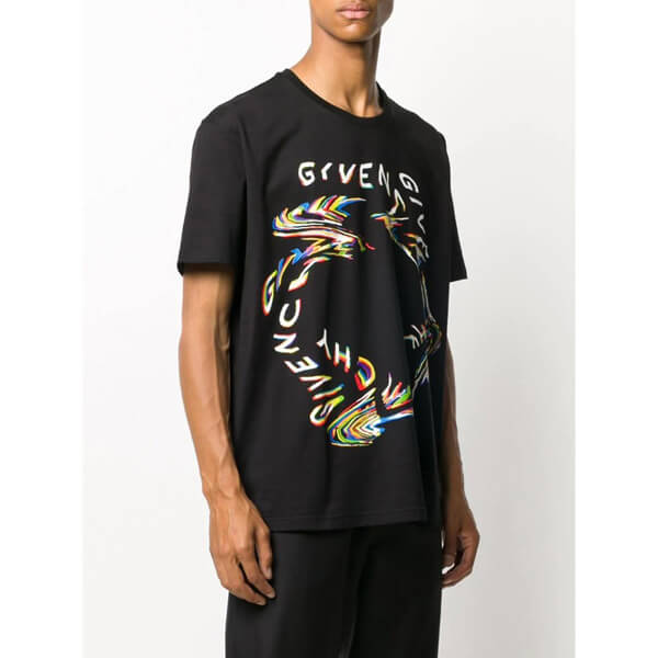 GIVENCHY ジバンシー tシャツ 偽物 ロゴ Tシャツ