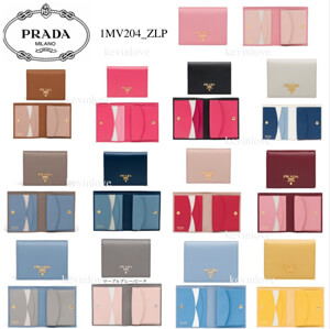 完売必至！PRADA SAFFIANO☆偽物マルチカラーコンパクト 1MV204新色