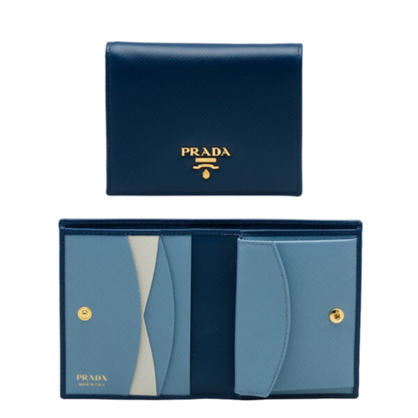 完売必至！PRADA SAFFIANO☆偽物マルチカラーコンパクト 1MV204新色