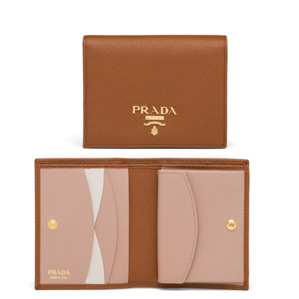 完売必至！PRADA SAFFIANO☆偽物マルチカラーコンパクト 1MV204新色