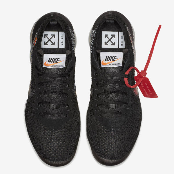 オフ ホワイト ナイキ エアマックス スニーカー コピー ナイキ ランニングシューズ 大人気★数量限定【OFF-WHITE X NIKE】AIR VAPORMAX FLYKNIT AA3831-001