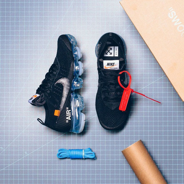 オフ ホワイト ナイキ エアマックス スニーカー コピー ナイキ ランニングシューズ 大人気★数量限定【OFF-WHITE X NIKE】AIR VAPORMAX FLYKNIT AA3831-001