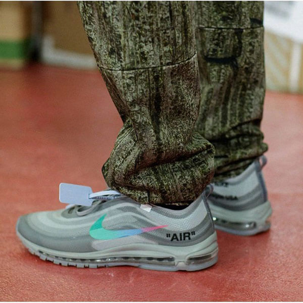 オフ ホワイト ナイキ エアマックス スニーカー コピー Off-White Nike Air Max 97 Menta オフホワイト エアマックス97 AJ4585-101