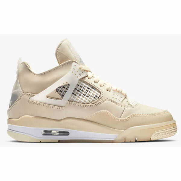 ナイキ オフ ホワイト スニーカー コピー ウィメンズ エアジョーダン ４ レトロ セイル コラボ Nike x Off-White Wmns Air Jordan 4 Retro Sail  CV9388-100