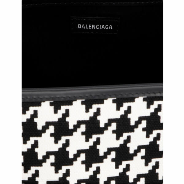 バレンシアガ トートバッグ コピー Balenciaga ネイビー カバ S ハウンドトゥース