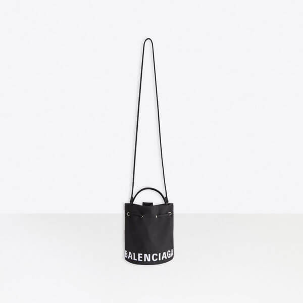 【バレンシアガ トートバッグ コピー】BALENCIAGA WHLL ドローストリング バケットバッグ XS