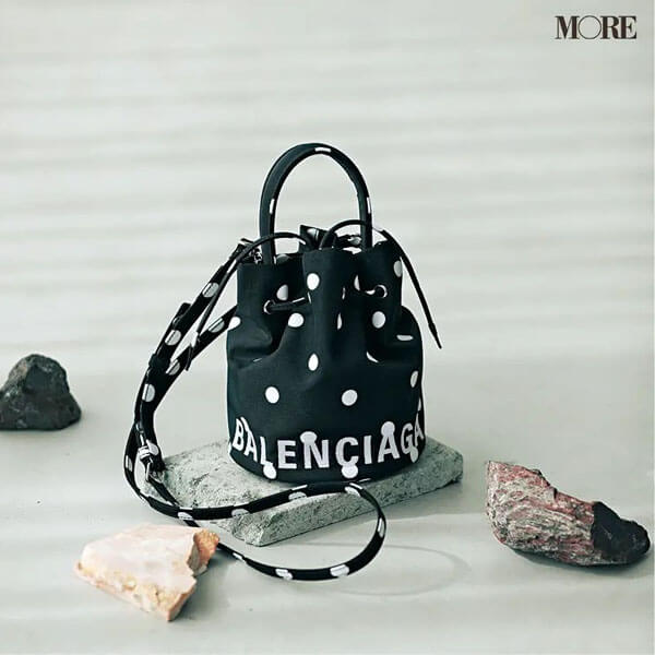 【バレンシアガ トートバッグ コピー】BALENCIAGA WHLL ドローストリング バケットバッグ XS