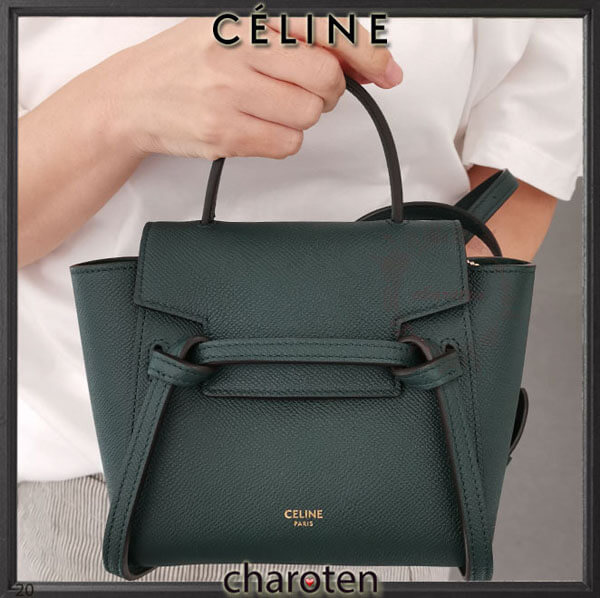 セリーヌ ベルトバッグ コピー 希少なお色♡超限定♪CELINE ピコベルトBag