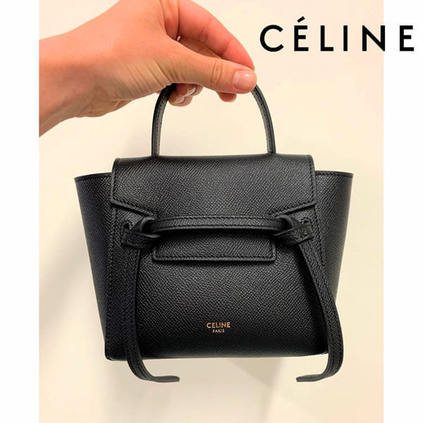 【CELINE】新作☆セリーヌ ベルトバッグ コピー ミニバッグ PICO Belt Bag ピコ ベルト バッグ 194263ZVA.39NO