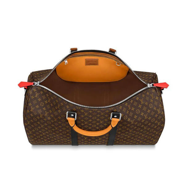 ルイ ヴィトン ボストンバッグ 偽物☆Louis Vuitton☆旅行のお供に♪キーポル・バンドリエール 50 M56855