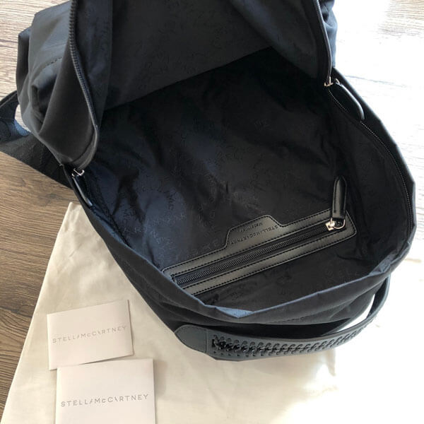 ステラマッカートニー バックパック コピー ロゴ Go STELLA McCARTNEY Stella Logo backpack 570174 W8499