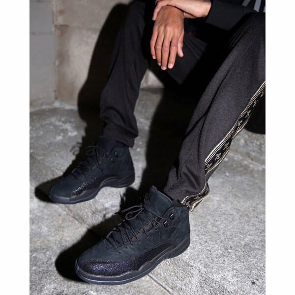 ナイキ スニーカー コピー エアジョーダン NIKE Air Jordan 12 Retro OVO Black ナイキ エアジョーダン12 873864-032