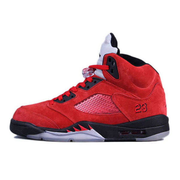 ナイキ エアジョーダン コピー 5 レトロ レイジング ブル レッド スエード【NIKE Air Jordan】入手困難!! Air Jordan 5 Raging Bull Red