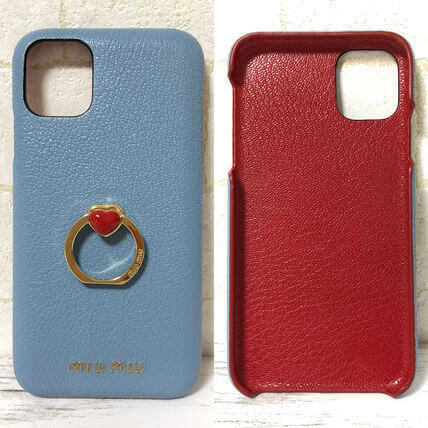  miumiu スマホケース コピー iphoneケース コピー iphone 11pro 11proMAX ケースハート リング付