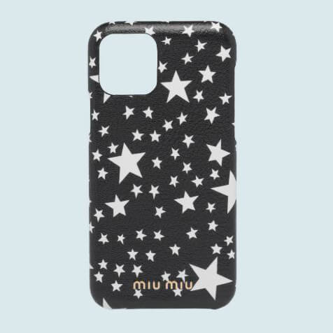 miumiu iphoneケース コピー 込星が可愛い MiuMiuマドラス IPHONE11PROケース