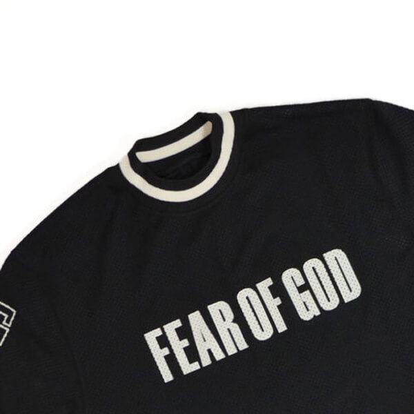 Fear of God 偽物クラシックロゴ ロングスリーブ Tシャツ MESH MOTOCROSS JERSEY