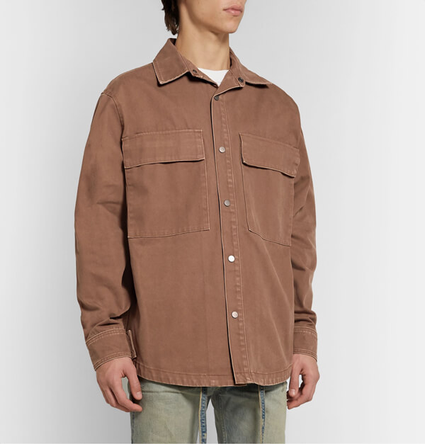 新着★FEAR OF GOD★偽物コットンキャンバスシャツジャケット 全2色