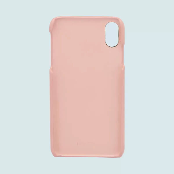 miumiu iphoneケース コピー MiuMiu マテラッセ カード入れ付IPHONE XS MAXケース 5ZH083