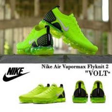 ナイキ スニーカー コピー(ナイキ エア ベイパーマックス フライニット"ボルト") Nike Air Vapormax Flyknit "VOLT"★メンズ