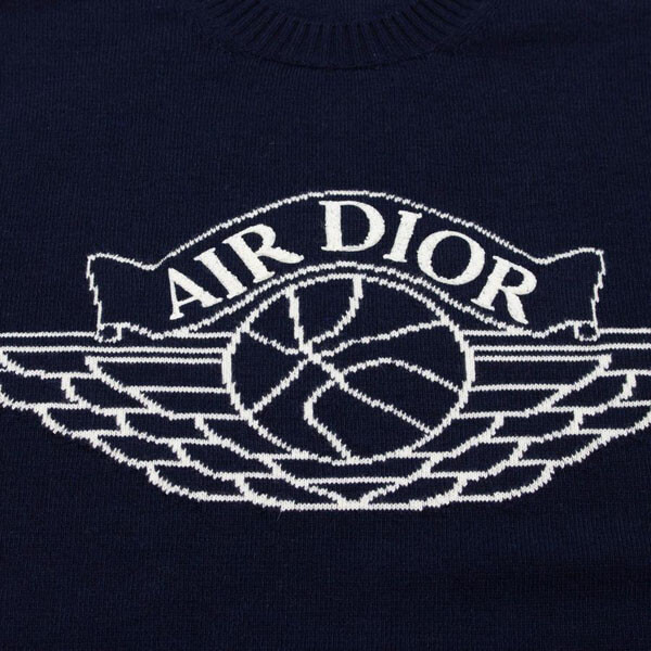 ディオール ナイキ コピー Dior x NIKE Air Jordan Wings Sweater NATURAL