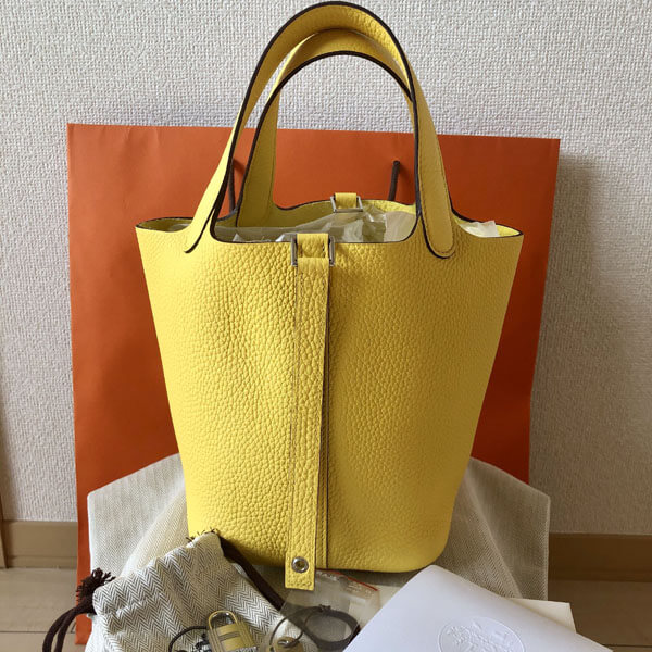 Hermes エルメス ピコタンロック mm スーパーコピー18PM ジョーヌドゥナープル