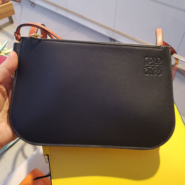 ロエベ バイカラーバック コピー☆LOEWE☆Gate Double Zip Pouch 113.54IZ43