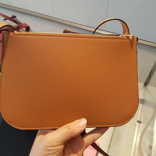 ロエベ バイカラーバック コピー☆LOEWE☆Gate Double Zip Pouch 113.54IZ43