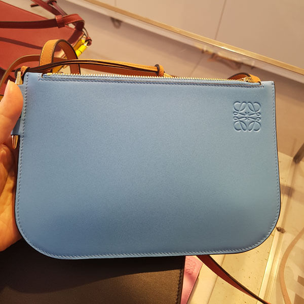 ロエベ バイカラーバック コピー☆LOEWE☆Gate Double Zip Pouch 113.54IZ43