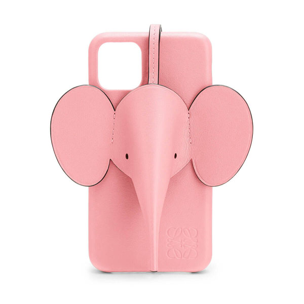 【LOEWE ロエベ iPhoneケース コピー】エレファント Elephant 水色 偽物 C719C80X01